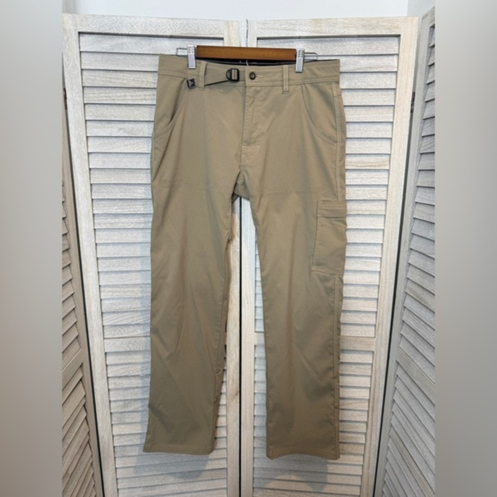 Prana Men’s Zion II Pants Khaki Tan Size 32x32